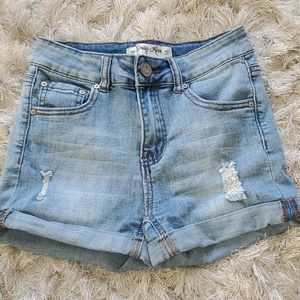 Indigo rein shorts
